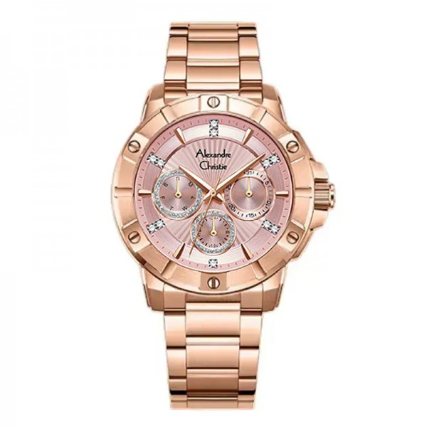 Alexandre Christie AC 6609 Rosegold Pink BFBRGPN2